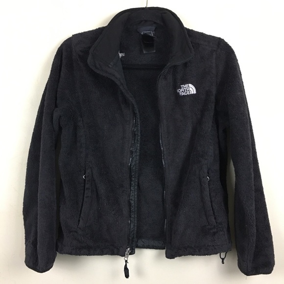 The North Face Black Osito Fleece Full Zip Jacket - Picture 10 of 11